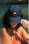 Casquette Sunset marine