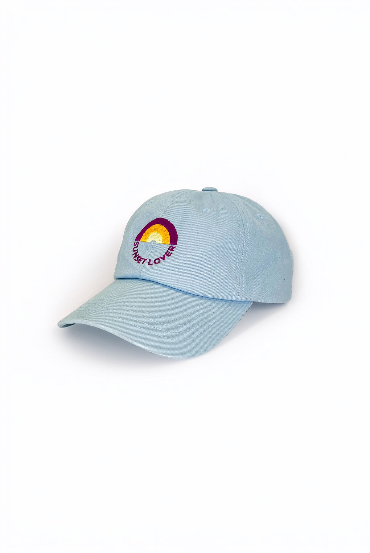 Casquette Sunset bleu ciel