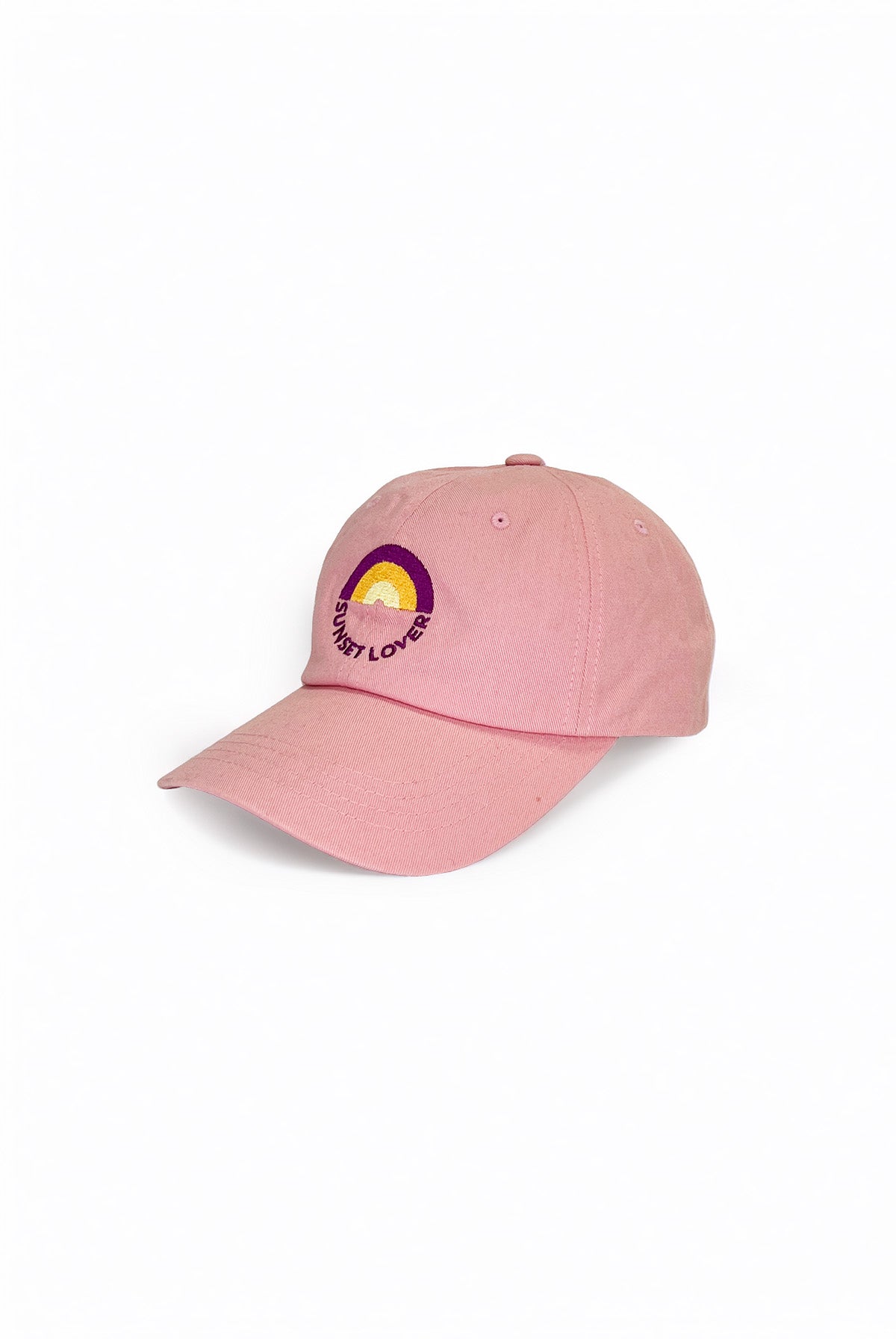 Casquette Sunset rose